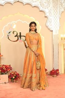 Pooja Hegde at Anant Ambani and Radhika Merchant's Wedding Ceremony