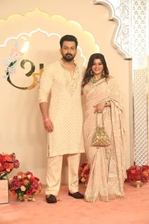 Celebrities at Anant Ambani and Radhika Merchant's Wedding Ceremony