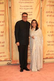 Boman Irani attend Anant Ambani and Radhika Merchant's Wedding Reception