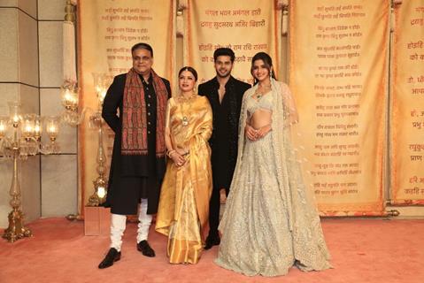 Celebrities attend Anant Ambani and Radhika Merchant's Wedding Reception