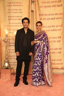 Rajkummar Rao and Patralekhaa attend Anant Ambani and Radhika Merchant's Wedding Reception