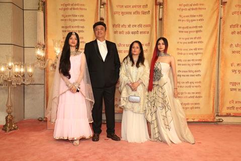 Anu Malik attend Anant Ambani and Radhika Merchant's Wedding Reception