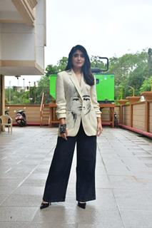 Kritika Kamra snapped while promoting their upcoming series Gyaarah Gyaarah