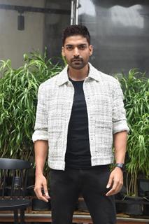 Gurmeet Choudhary snapped promoting his upcoming series Commander Karan Saxena