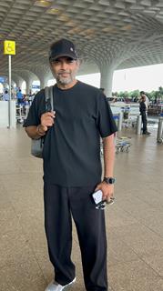 R. Madhavan spotted at the airport