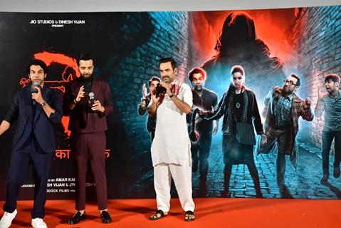 Pankaj Tripathi snapped at the Trailer launch of Stree 2