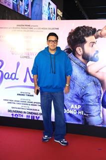 Dinesh Vijan attend the premiere of Bad Newz