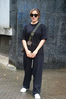 Neha Sharma snapped in the city