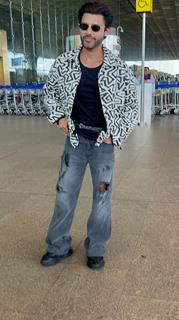 Stebin Ben snapped at the airport