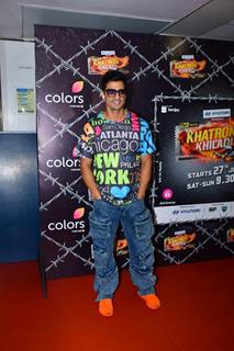 Gashmeer Mahajani attend the press conference of Khatron Ke Khiladi 14