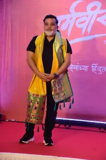 Celebrities grace the trailer launch of Dharmaveer 2