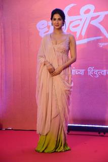 Sonal Chauhan grace the trailer launch of Dharmaveer 2