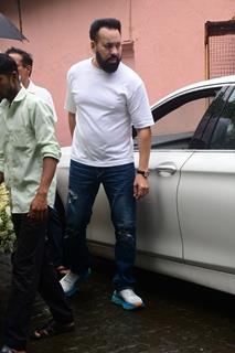 Celebrities attend Krishan Kumar’s daughter Tishaa Kumar’s funeral in Mumbai