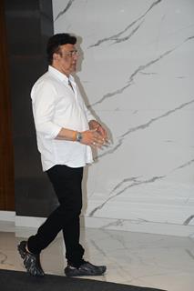 Anu Malik attend the prayer meet of Krishan Kumar’s daughter Tishaa Kumar