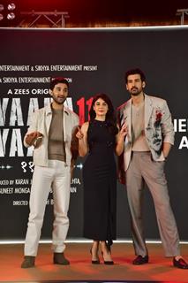 Kritika Kamra, Raghav Juyal and Dhairya Karwa grace the trailer launch of Gyaarah Gyaarah