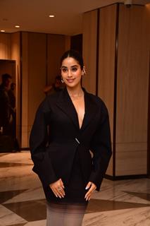 Janhvi Kapoor snapped while promoting her upcoming film Ulajh 