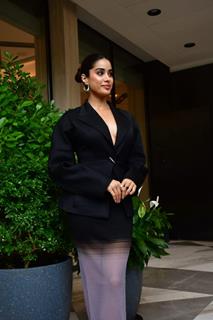 Janhvi Kapoor snapped while promoting her upcoming film Ulajh 