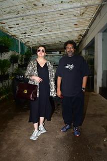 Charmy Kaur and Puri Jagannadh snapped at Juhu