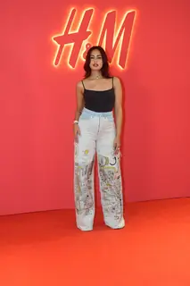 Naina Bhan snapped at H&M store launch in Bandra, Mumbai