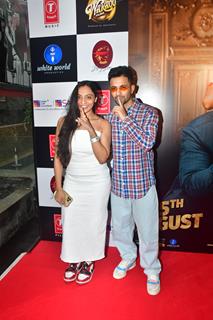 Celebrities  snapped at ‘Hauli Hauli’ song launch from Khel Khel Mein