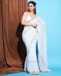 Rasika Dugal serving sensational saree looks