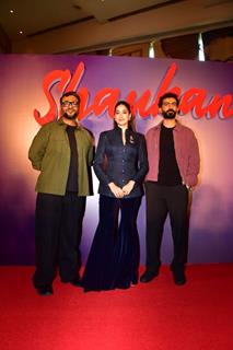 Janhvi Kapoor snapped at the Shaukan song launch from Ulajh