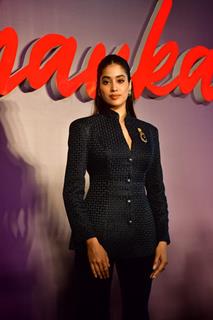 Janhvi Kapoor snapped at the Shaukan song launch from Ulajh