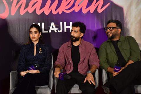 Janhvi Kapoor, Jubin Nautiyal and others snapped at the Shaukan song launch from Ulajh 