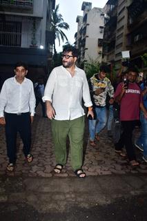 Goldie Behl  snapped at Farah Khan's Residence