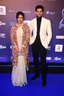 Bhagyashree Patwardhan and Abhimanyu Dassani grace The Times Of India Films Awards OTT Edition 2024