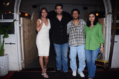 Kunal Jaisingh and Surbhi Chandna snapped in khar west