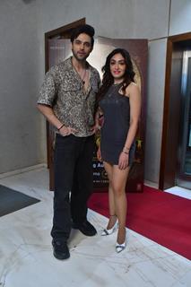 Parth Samthaan and Khushalii Kumar snapped promoting their film Ghudchadi