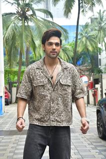 Parth Samthaan and Khushalii Kumar snapped promoting their film Ghudchadi