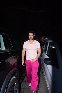 Varun Dhawan snapped in Bandra