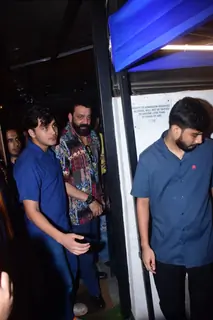 Sanjay Dutt snapped in Bandra