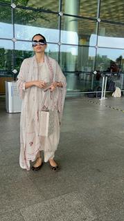 Sobhita Dhulipala snapped at airport