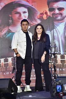 Nidhi Dutta and Binnoy K Gandhi attend the song launch of Ghudchadi