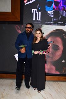 Jackie Shroff and Neelam Kothari snapped promoting their song 'TU'