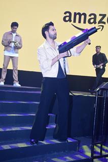 Varun Dhawan snapped at the launch of Citadel: Honey Bunny