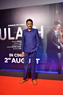 Rajesh Tailang attend the screening of Ulajh