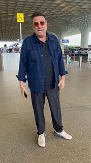 Boman Irani snapped at the airport