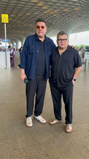 Boman Irani snapped at the airport