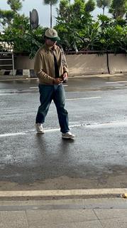 Aarav Kumar snapped at the Mumbai airport 