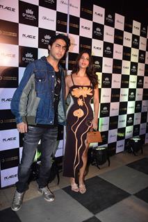 Suhana Khan and Aryan Khan  snapped at an event in Mumbai