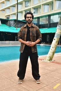 Rajkummar Rao snapped promoting their film Stree 2