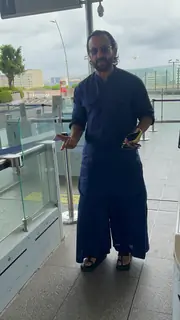 Saif Ali Khan snapped at the airport