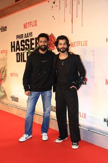 Vicky Kaushal and Sunny Kaushal snapped at the screening of Phir Aayi Hasseen Dillruba