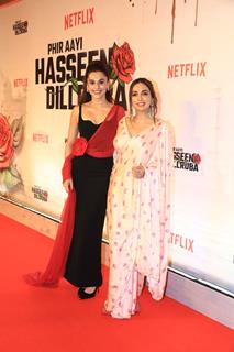 Taapsee Pannu snapped at the screening of Phir Aayi Hasseen Dillruba