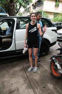 Ananya Panday snapped in the city