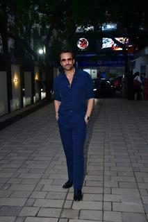 Fardeen Khan snapped promoting their film Khel Khel Mein